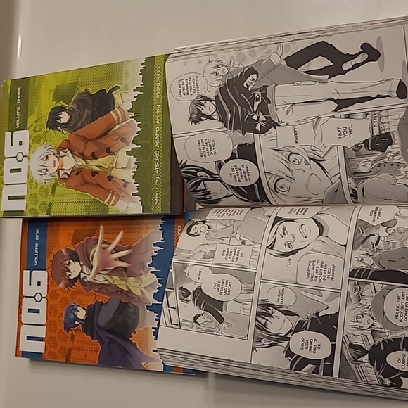 NO.6 Volumes 1 Through 4 Manga Series By Atsuko Asano and Hinoki Kino paperback - Picture 15 of 15